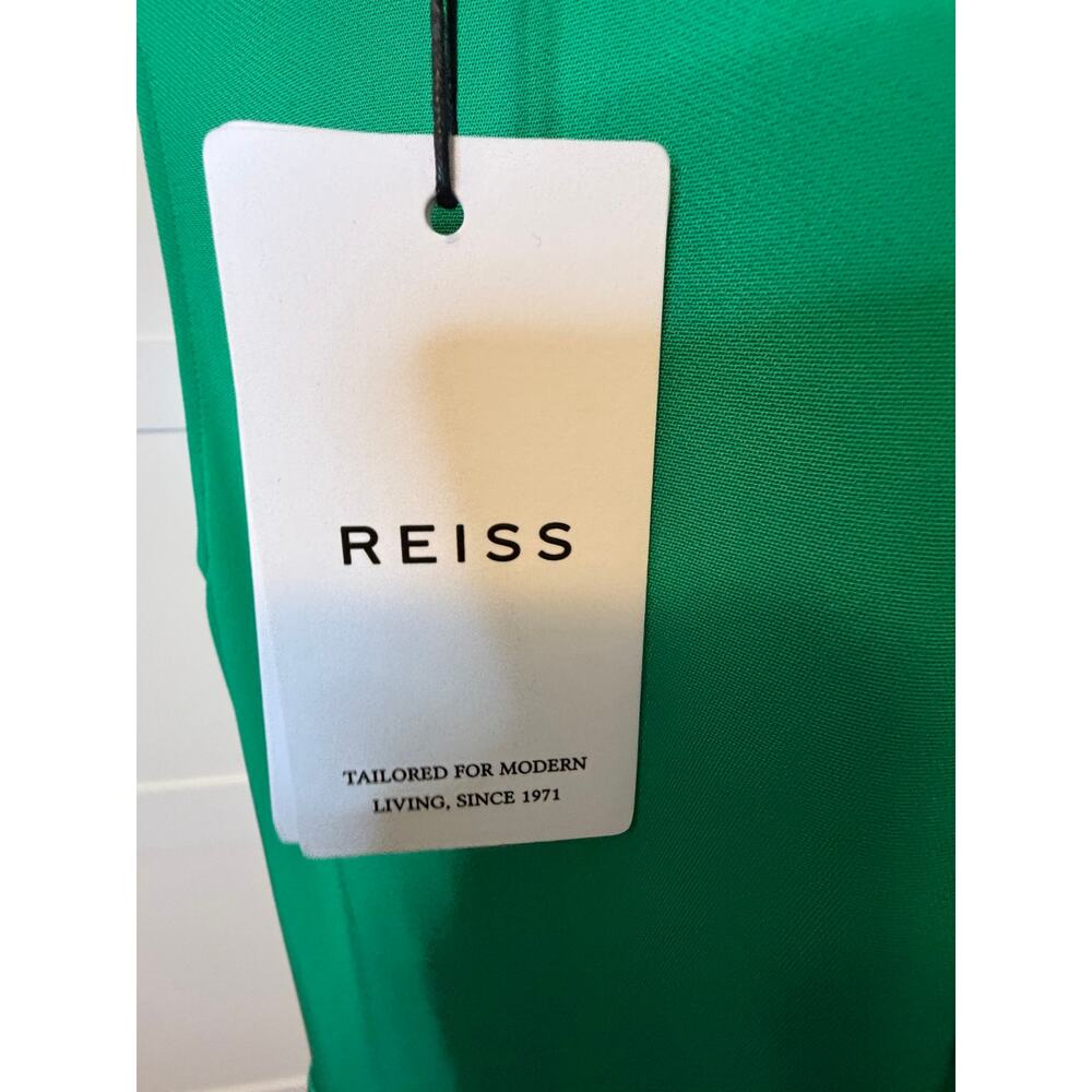 REISS Layla Bodycon Dress in Green Size 4 NWT - Picture 2 of 15